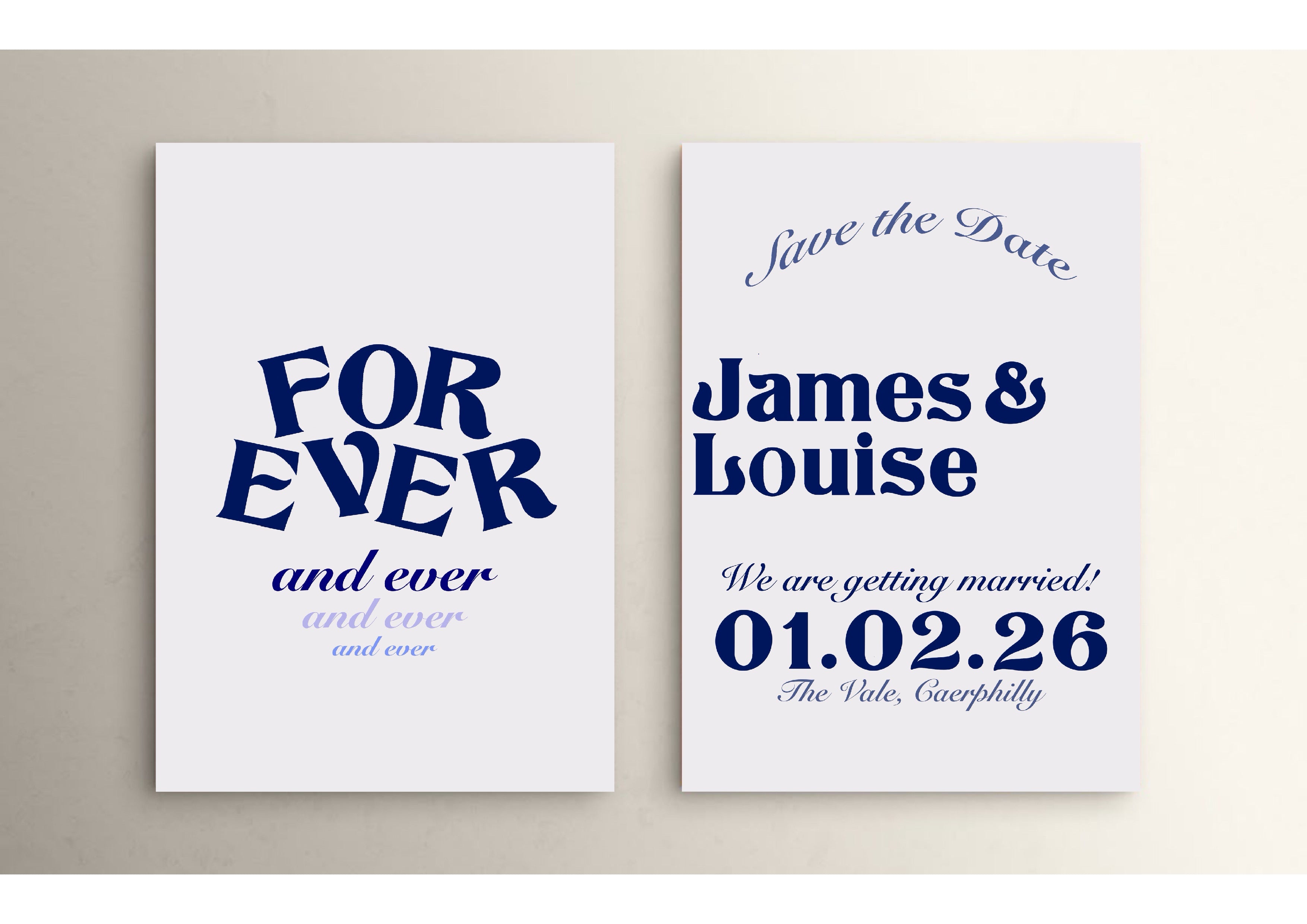 Modern Wedding Invitation | Fully Customizable Digital Download