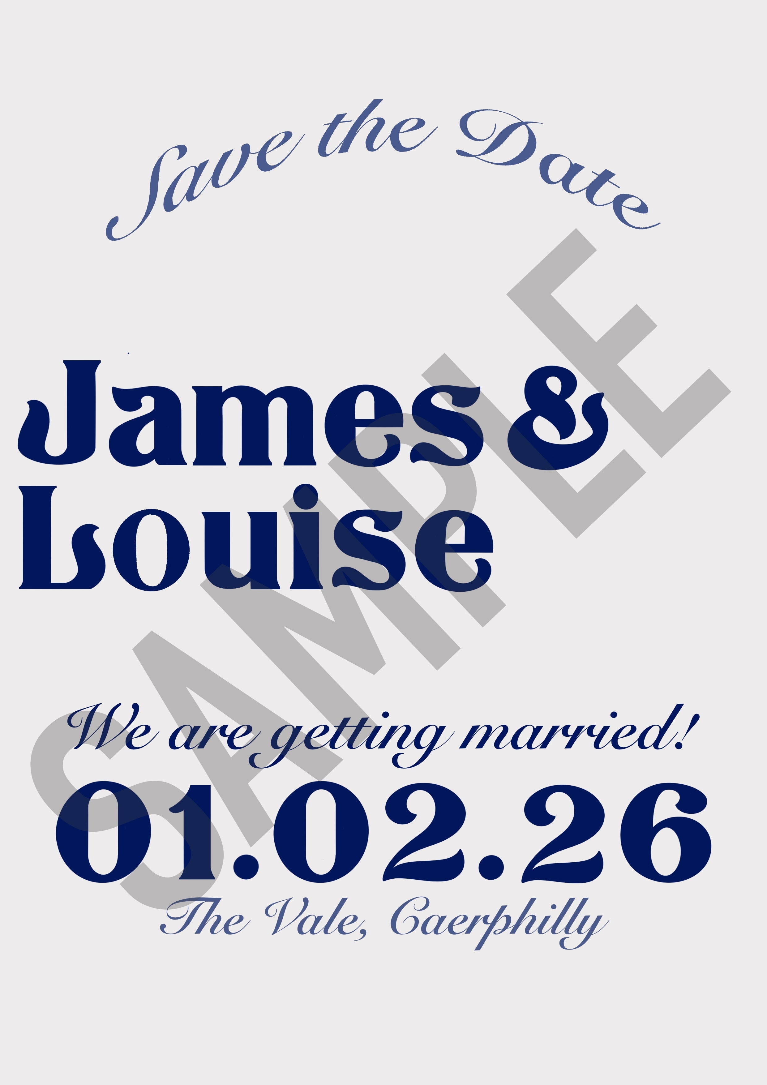 Modern Wedding Invitation | Fully Customizable Digital Download