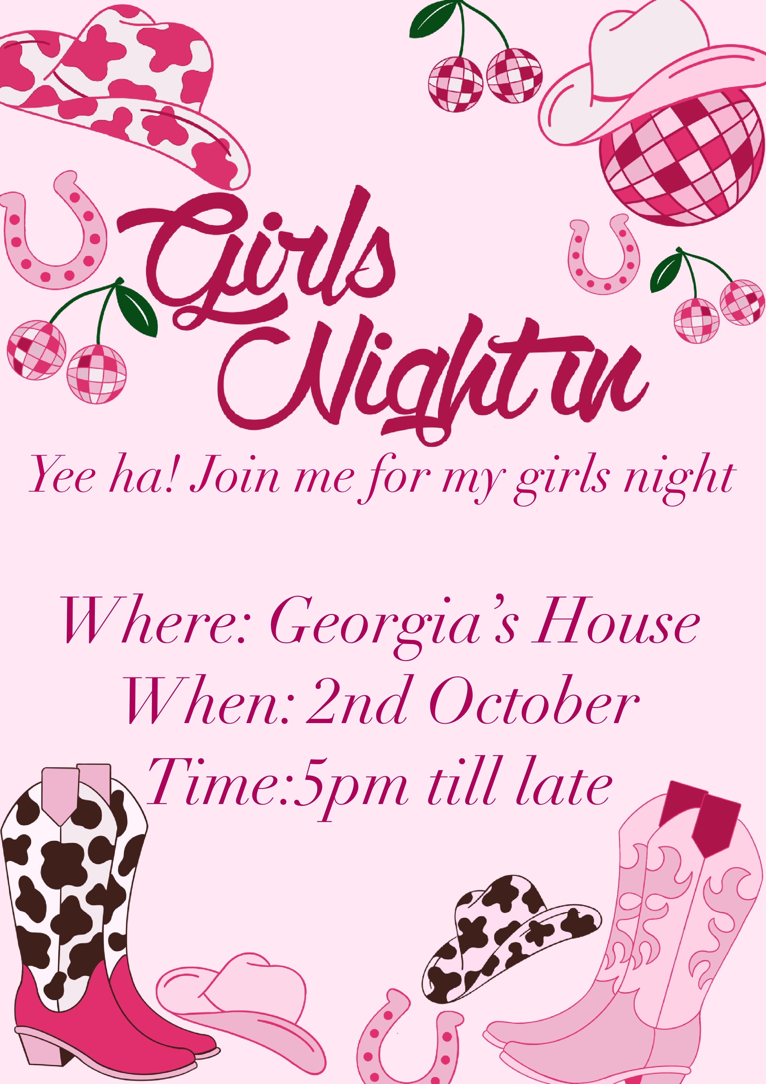 Girls Night in games pack | 18+ | Cowgirl themed | Digital download