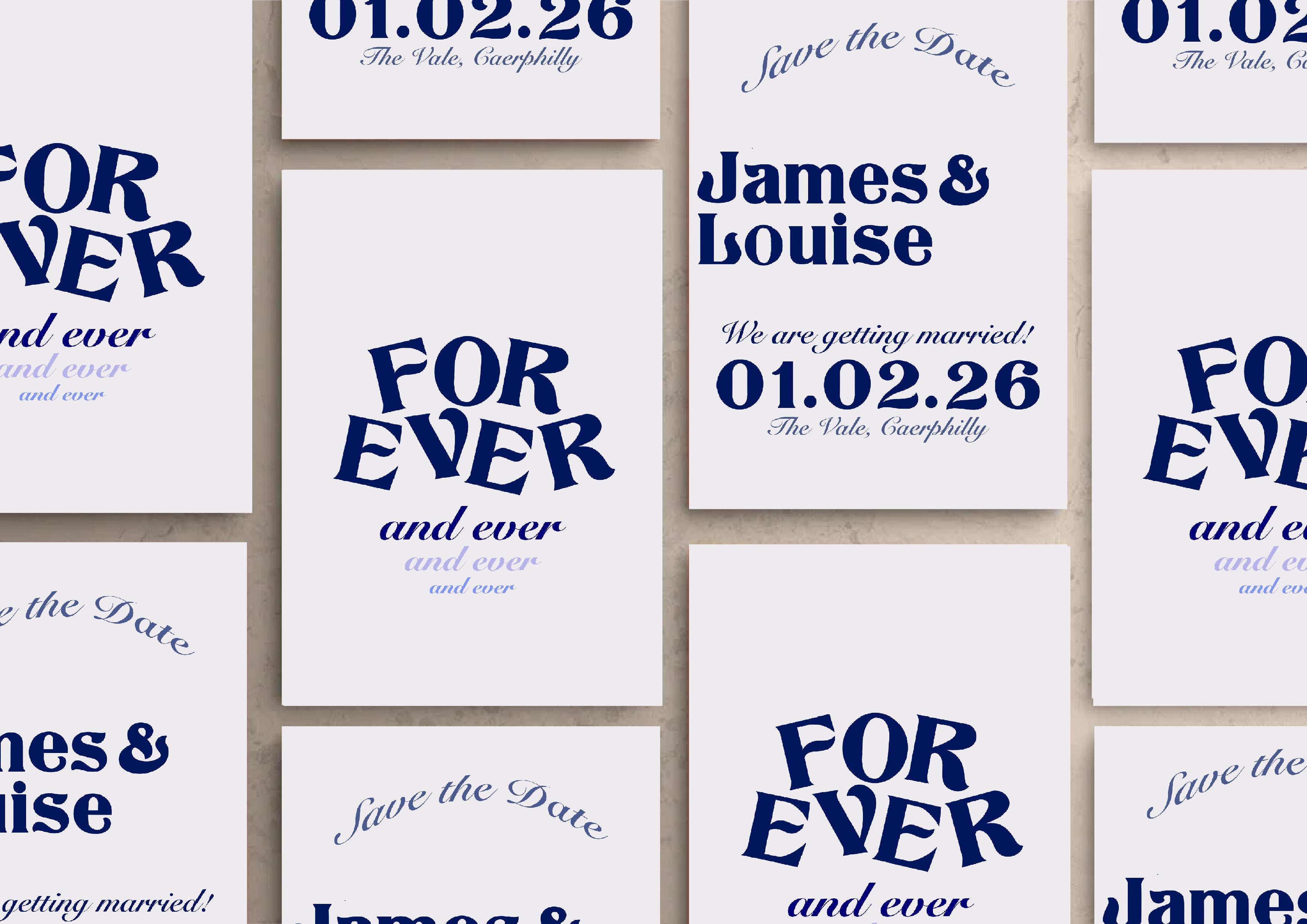 Modern Wedding Invitation | Fully Customizable Digital Download