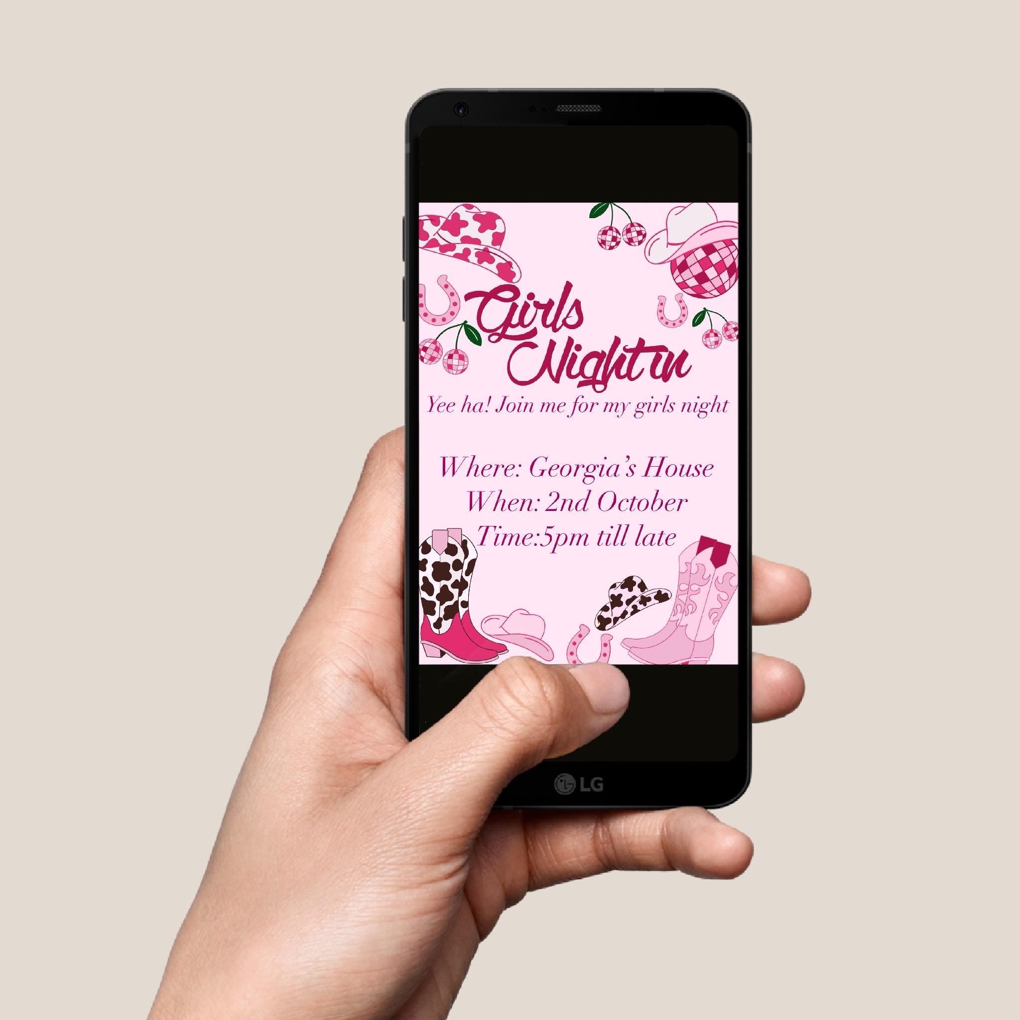 Girls Night In | Digital Invitations