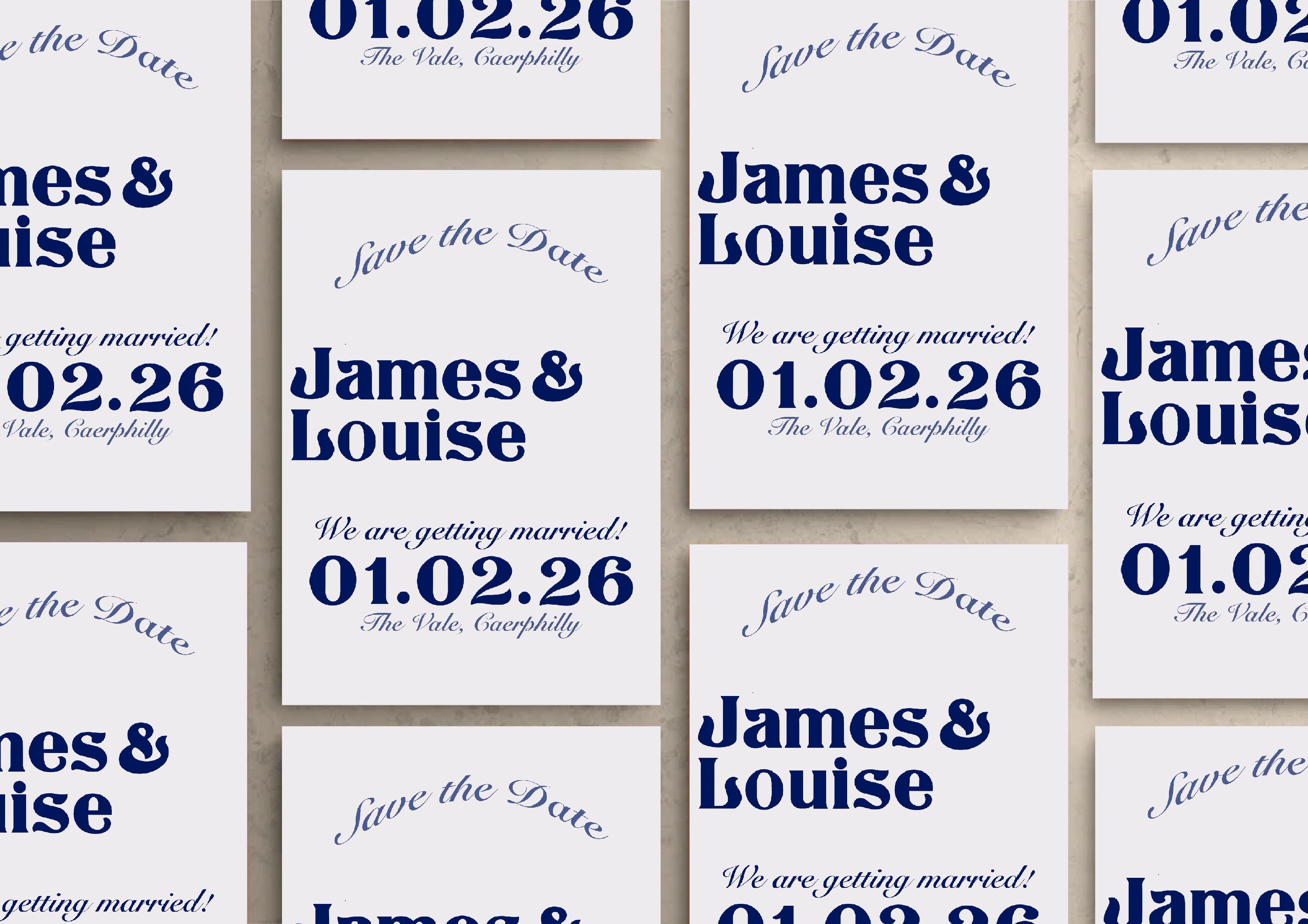 Modern Wedding Invitation | Fully Customizable Digital Download