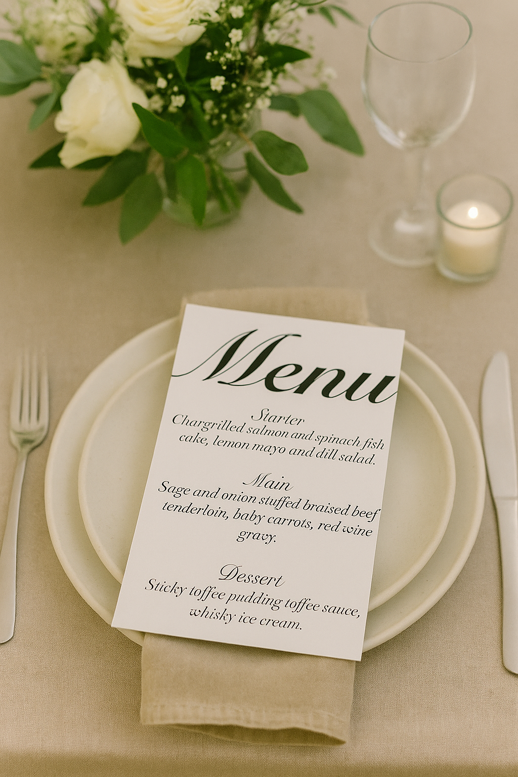 Bespoke Wedding Stationary - Minimalist