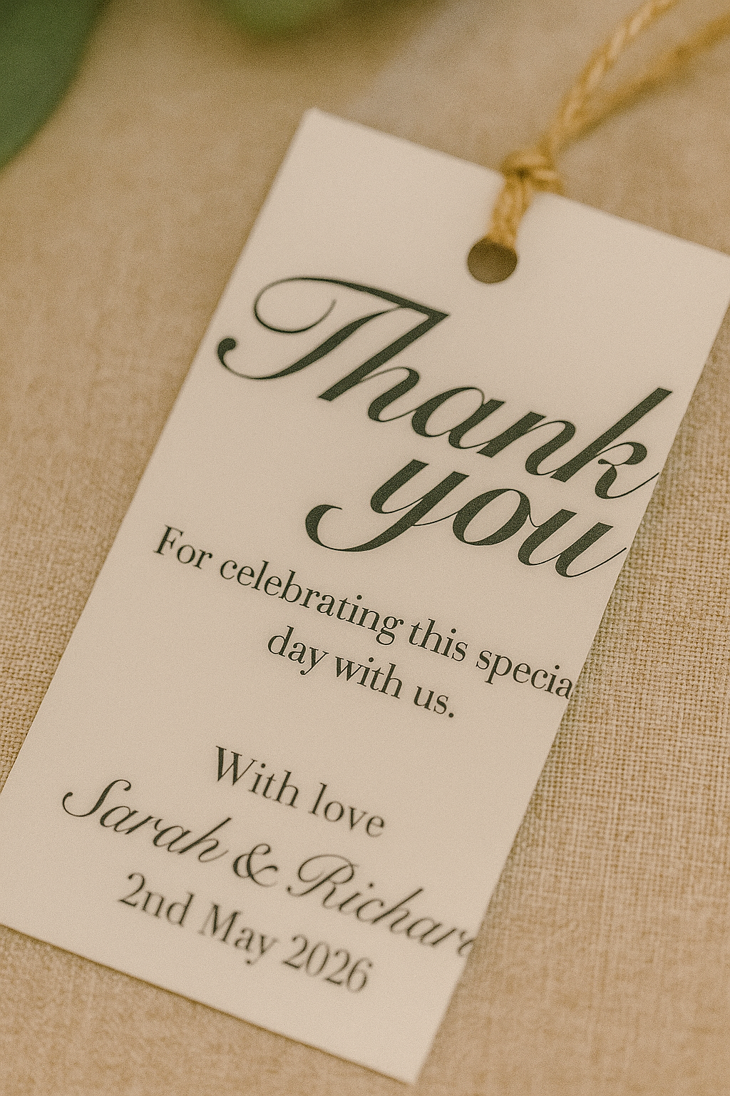 Bespoke Wedding Stationary - Minimalist