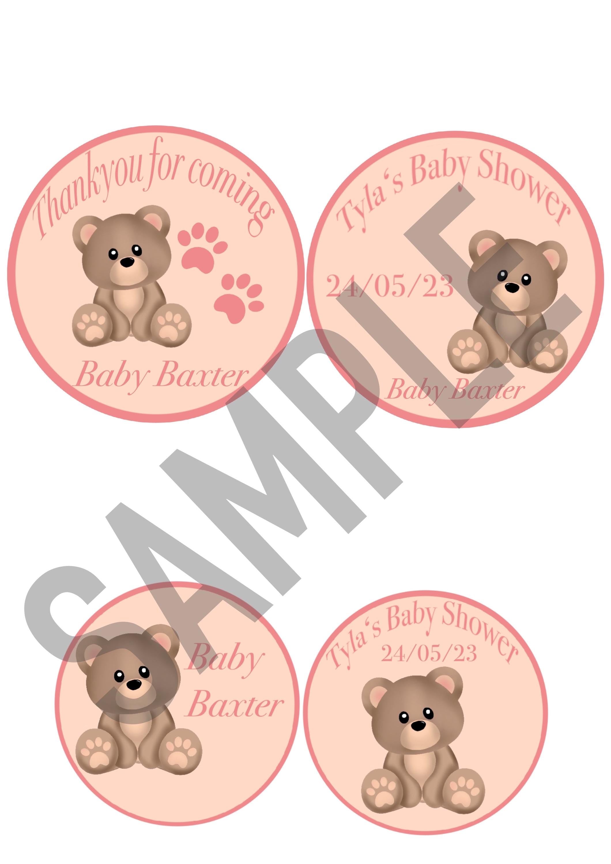 Bear Baby Shower Event Pack. ‘Beary’ Baby Shower themed designs.