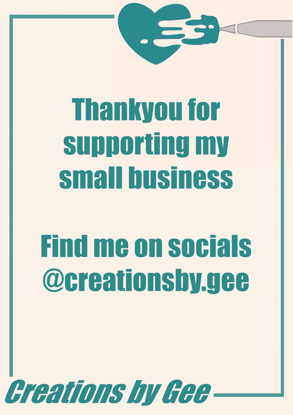 Gift Voucher Template/ Customisable / Perfect Gift