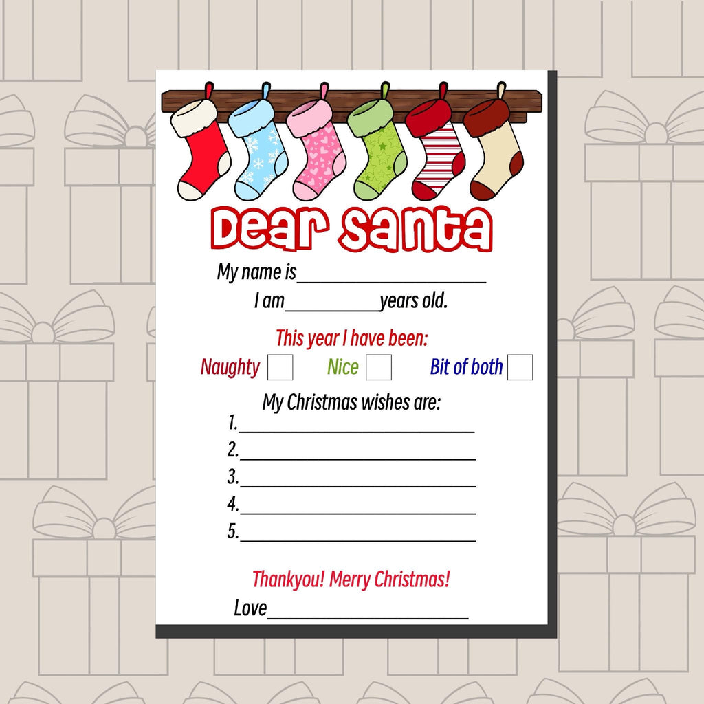 Letter to Santa | Digital Download