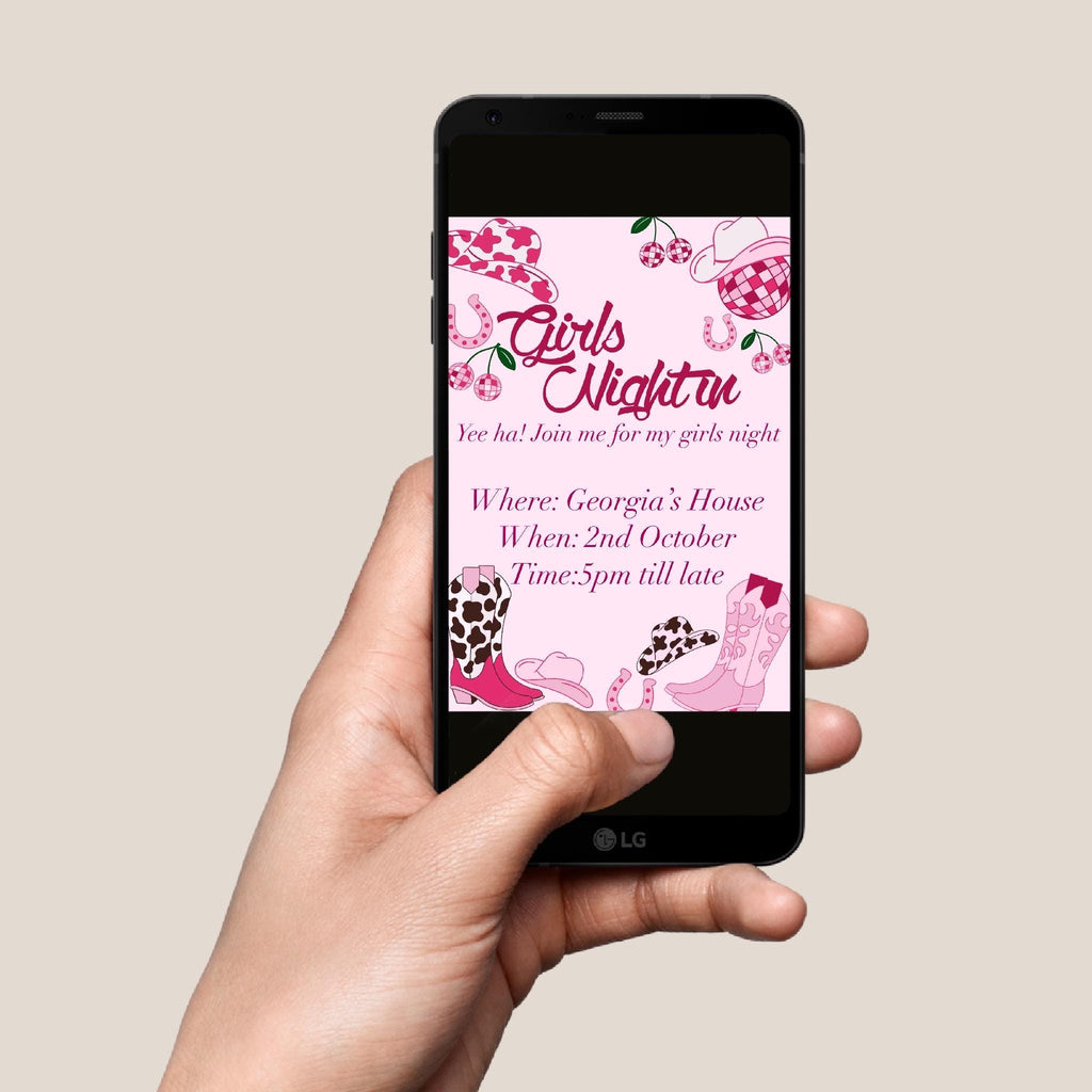 Girls Night In | Digital Invitations